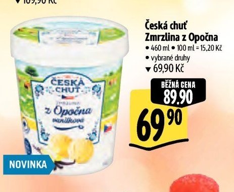 Česká chuť Zmrzlina z Opočna
