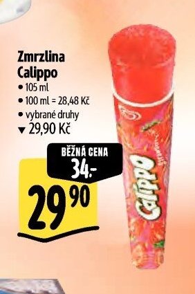 Zmrzlina Calippo