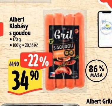 Albert Klobásy s goudou
