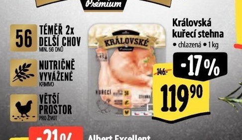 Královská kuřecí stehna