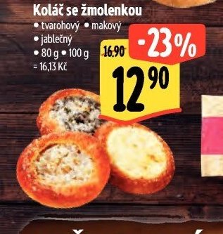 Koláč se žmolenou