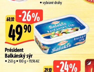 Président Balkánský sýr
