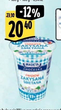 Jihočeská zakysaná smetana 11%