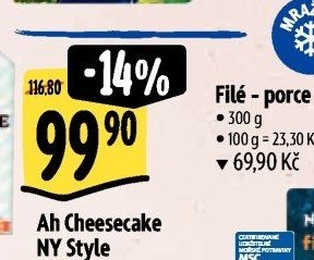 Ah Cheesecake NY Style