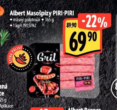 Albert Masošpízy PIRI-PIRI