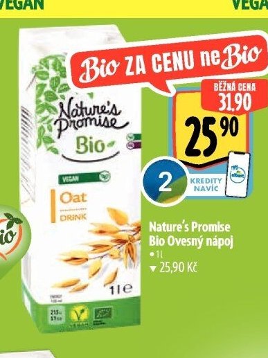 Nature's Promise Bio Ovesný nápoj