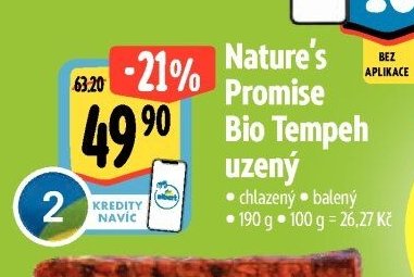 Nature's Promise Bio Tempeh uzený