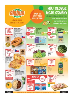 akční leták Globus 19.6.2024-25.6.2024