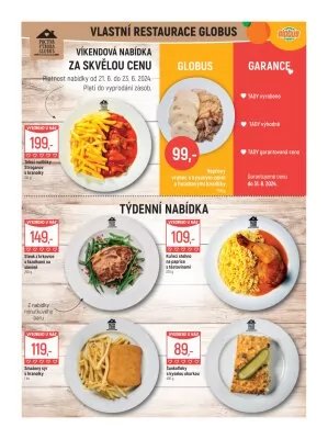 akční leták Globus 19.6.2024-25.6.2024