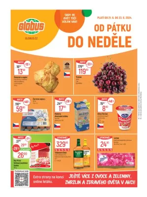 akční leták Globus 19.6.2024-25.6.2024