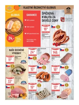 akční leták Globus 19.6.2024-25.6.2024