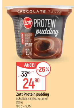 Dezert pudink protein Zott