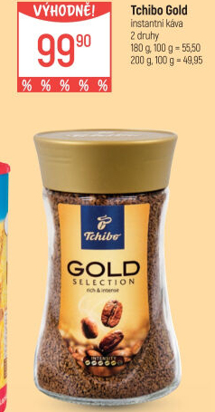 Instantní káva Tchibo Gold Selection
