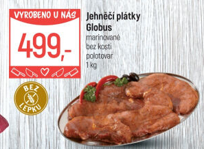 Jehněčí plátky marinované Globus
