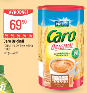 Nápoj instantní obilninový Caro Original Nestlé