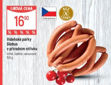 Párky vídeňské Globus