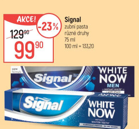 Pasta na zuby White Now Signal