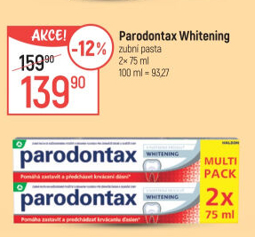 Pasta na zuby Whitening Parodontax