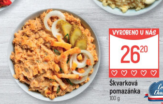 Škvarková pomazánka Globus