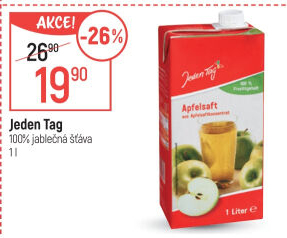 Šťáva 100% Jeden Tag