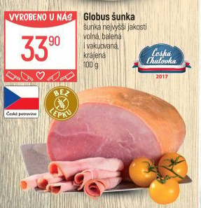 Šunka nejvyšší jakosti Globus