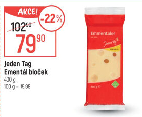 Sýr Ementál Jeden Tag