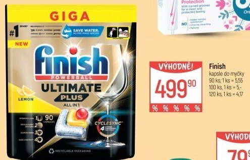 Tablety do myčky Finish Ultimate Plus