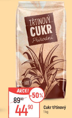 Třtinový cukr přírodní Druid