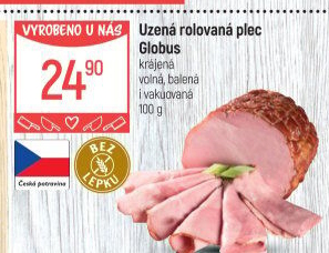 Uzená rolovaná plec Globus