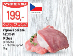 Vepřová pečeně bez kosti Globus