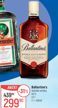 Whisky Ballantine'