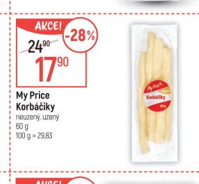 My Price Korbáčky