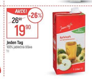 Jeden Tag 100% jablečná šťáva