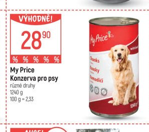 My Price Konzerva pro psy