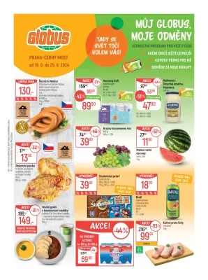 akční leták Globus 19.6.2024-25.6.2024