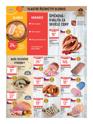 akční leták Globus 19.6.2024-25.6.2024