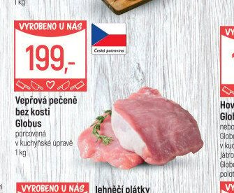 Vepřová pečeně bez kosti Globus