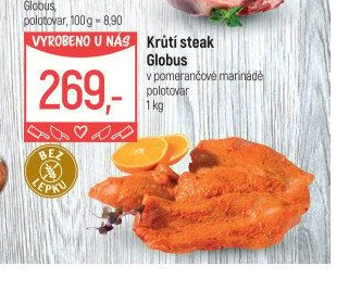 Krůtí steak Globus