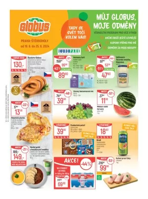 akční leták Globus 19.6.2024-25.6.2024