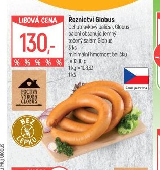 Řeznictví Globus Ochutnávkový balíček