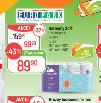 Harmony Soft toaletní papír