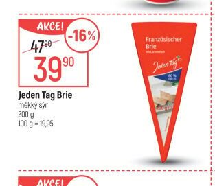 Jeden Tag Brie měkký sýr