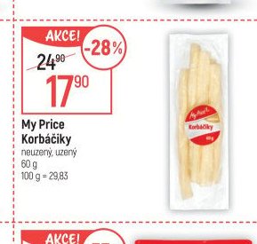 My Price Korbáčíky