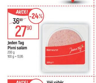 Jeden Tag Pivní salám
