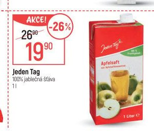Jeden Tag 100% jablečná šťáva