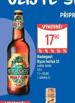 Radegast Ryze hořká 12