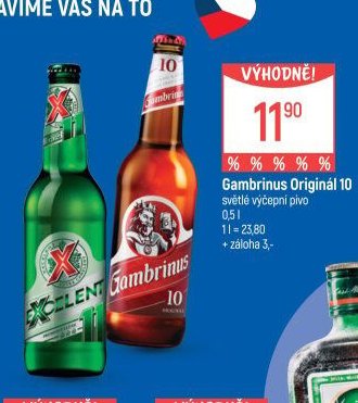 Gambrinus Originál 10