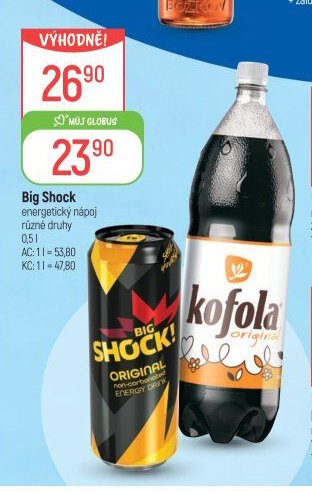 Big Shock energetický nápoj