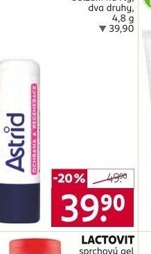 Balzám na rty Astrid