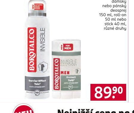 Deodorant sprej Borotalco